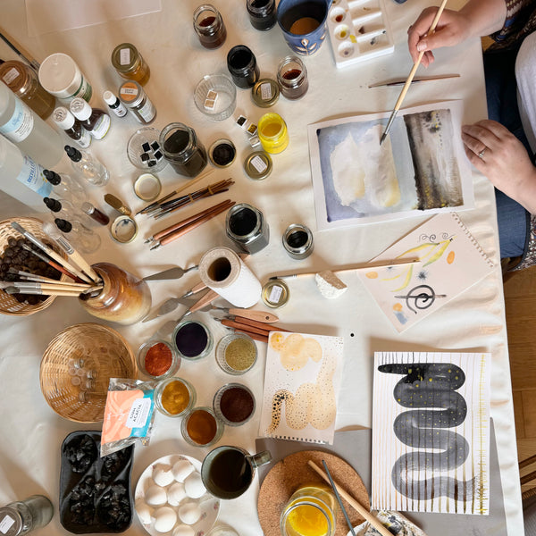 Introduction to Natural Inks and Paints - An In-Person Workshop in Wiltshire